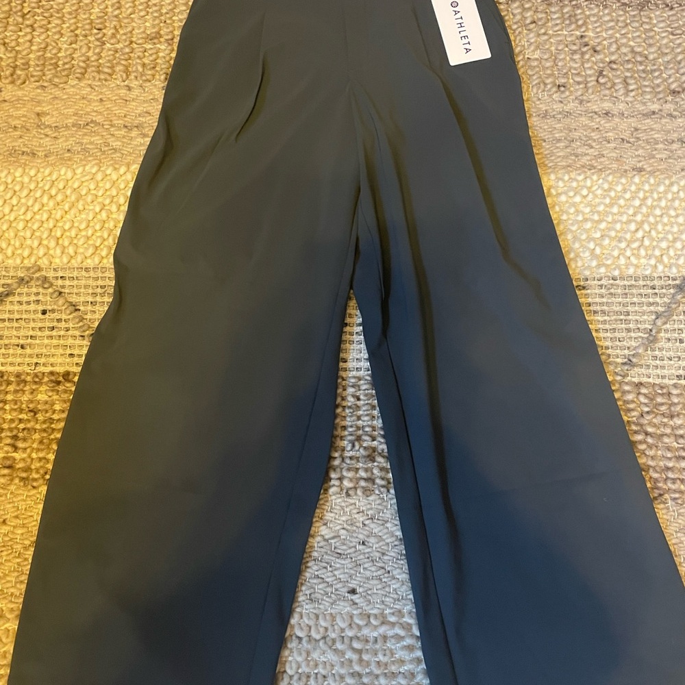 Black Wide-Leg Trousers